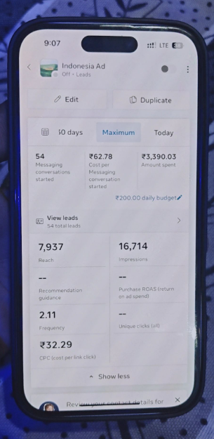 Successful Meta Ads Campaign Results